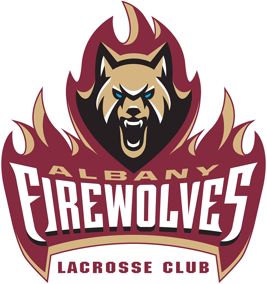 Albany FireWolves 2021-Pres Primary Logo iron on transfers for clothing